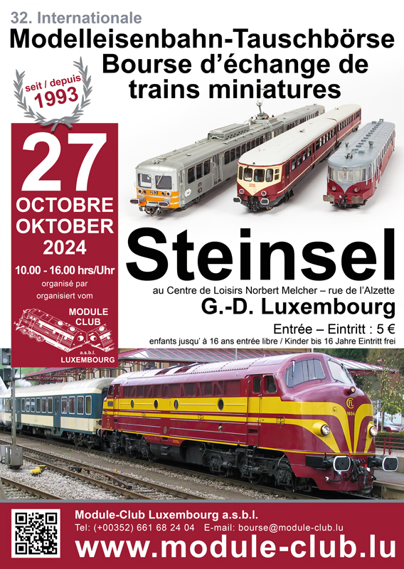 Modellbahn Börse Plakat